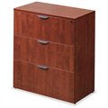 Officesource OS Laminate Lateral Files 3 Drawer Lateral File Cabinet PL183CG